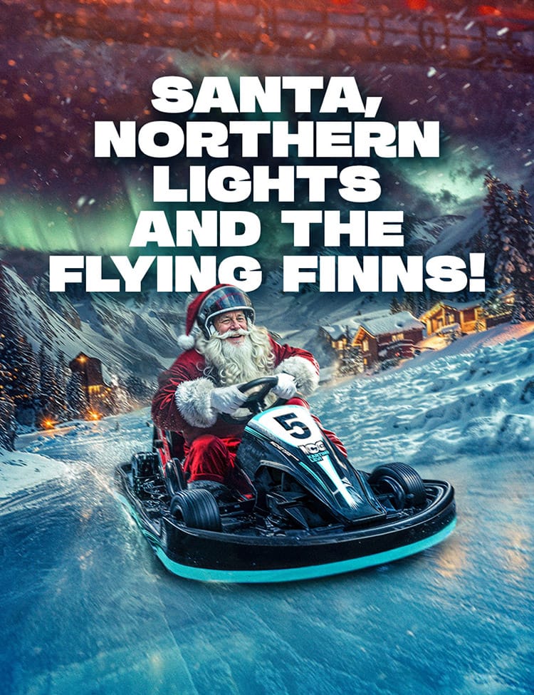 EXPERIENCE THE THRILL OF ICEKARTING